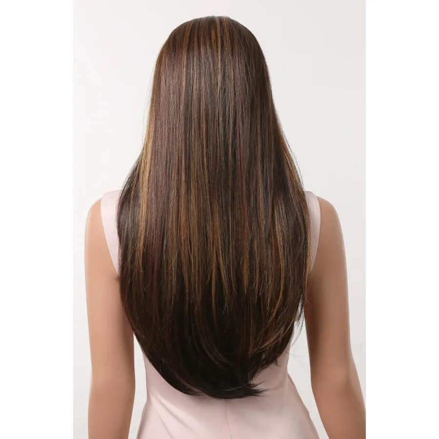 13*2" Lace Front Wigs Synthetic Long Straight 26" 150% Density