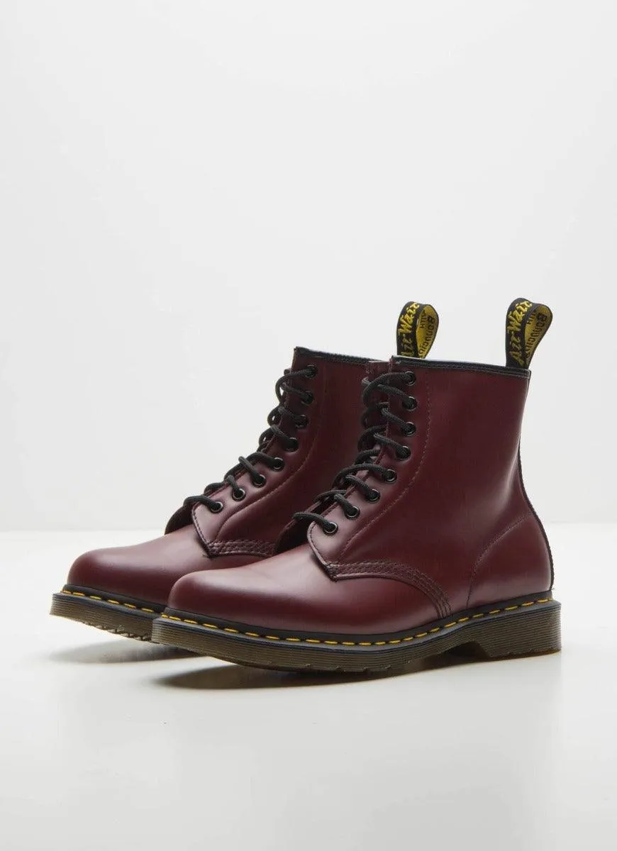 1460 8 Eye Boots - Cherry Red