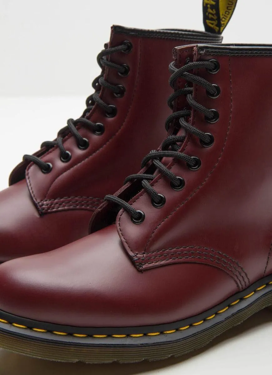 1460 8 Eye Boots - Cherry Red