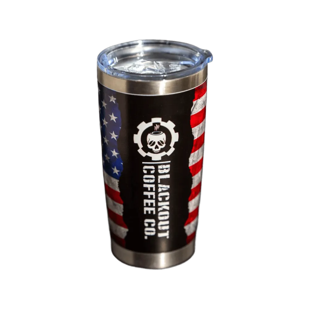 20 OZ Tumbler American Flag