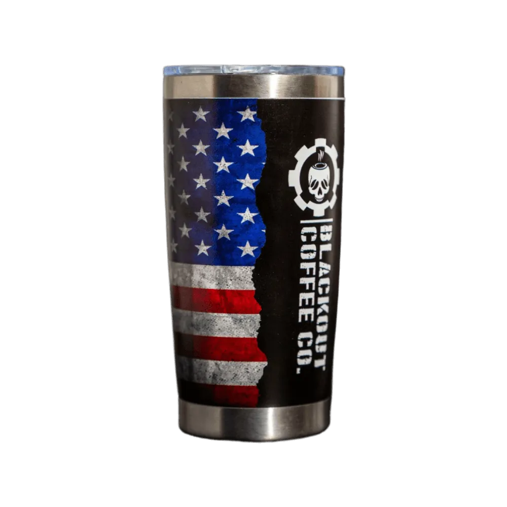 20 OZ Tumbler American Flag