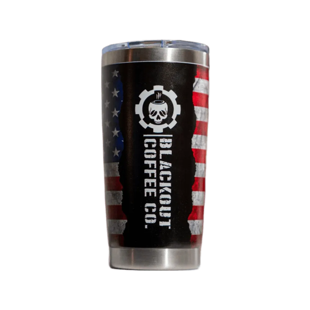 20 OZ Tumbler American Flag