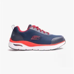 200086EC ARCH FIT SR - RINGSTAP Mens Safety Shoes Navy/Red