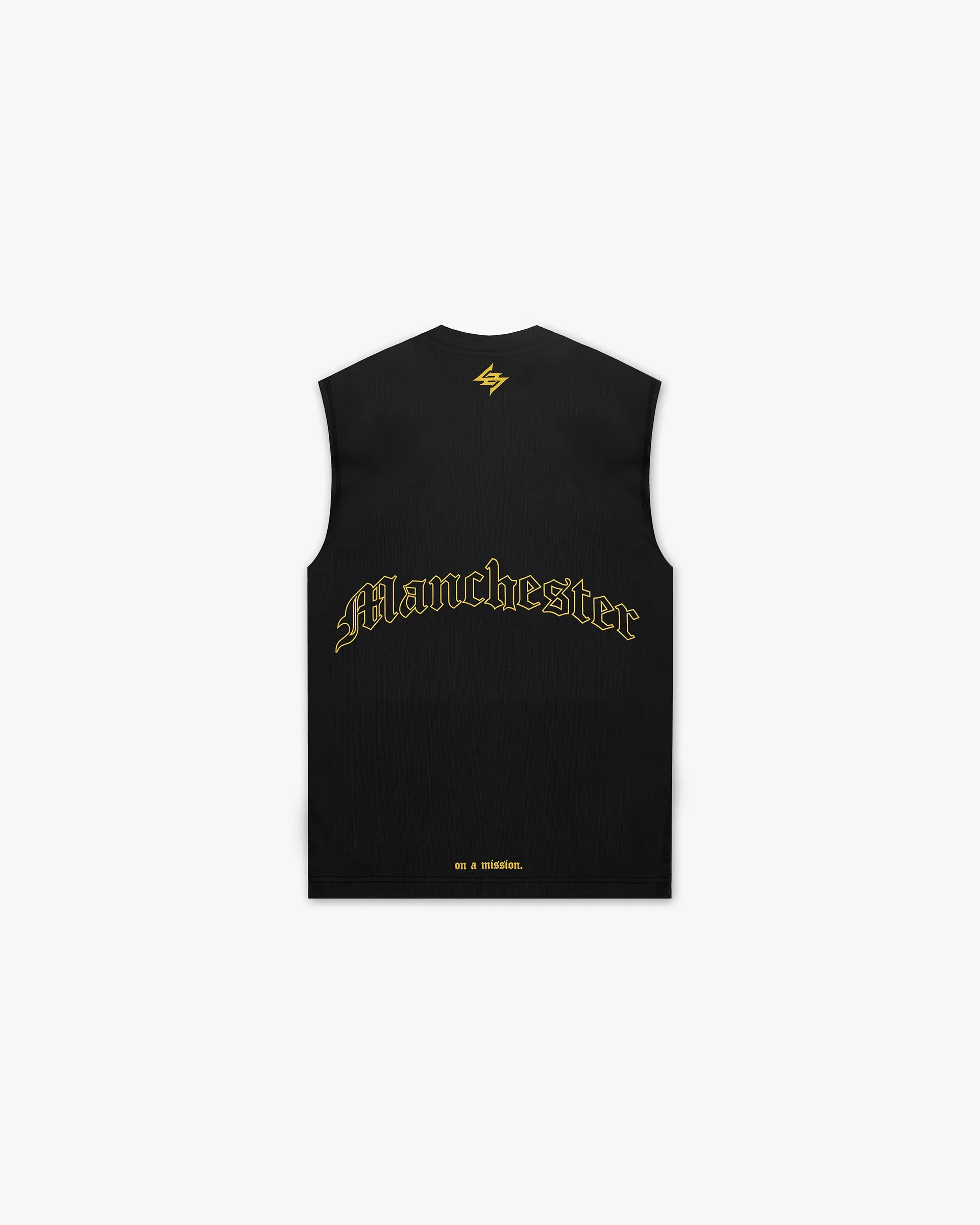 247 Manchester Marathon Oversized Tank - Black