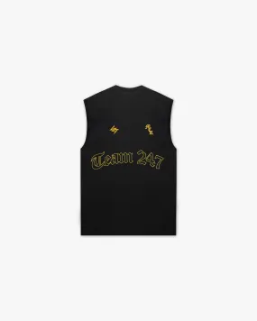 247 Manchester Marathon Oversized Tank - Black