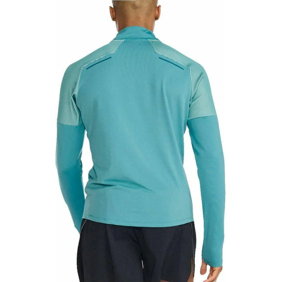 2XU Light Speed Half Zip Long Sleeve Mens Running Top - Blue