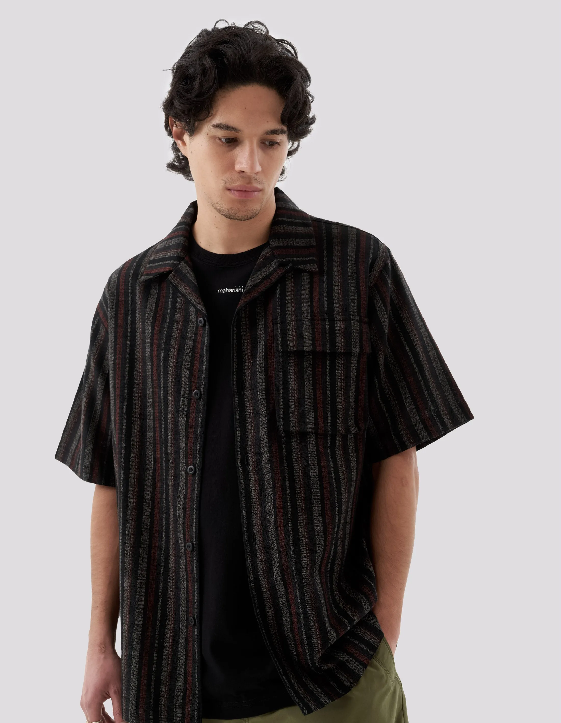 5116 Wagara Summer Shirt Black