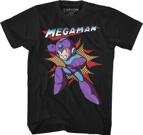 Action Pose Mega Man T-Shirt