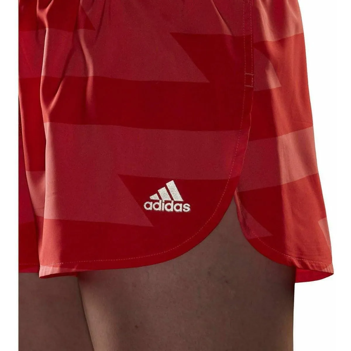 adidas Run Fast 3 Inch Split Womens Running Shorts - Pink