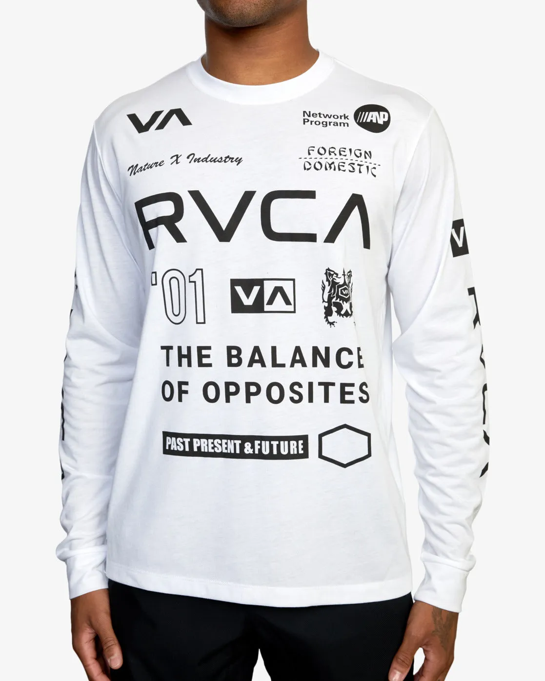 All Brand Long Sleeve Workout Shirt - White