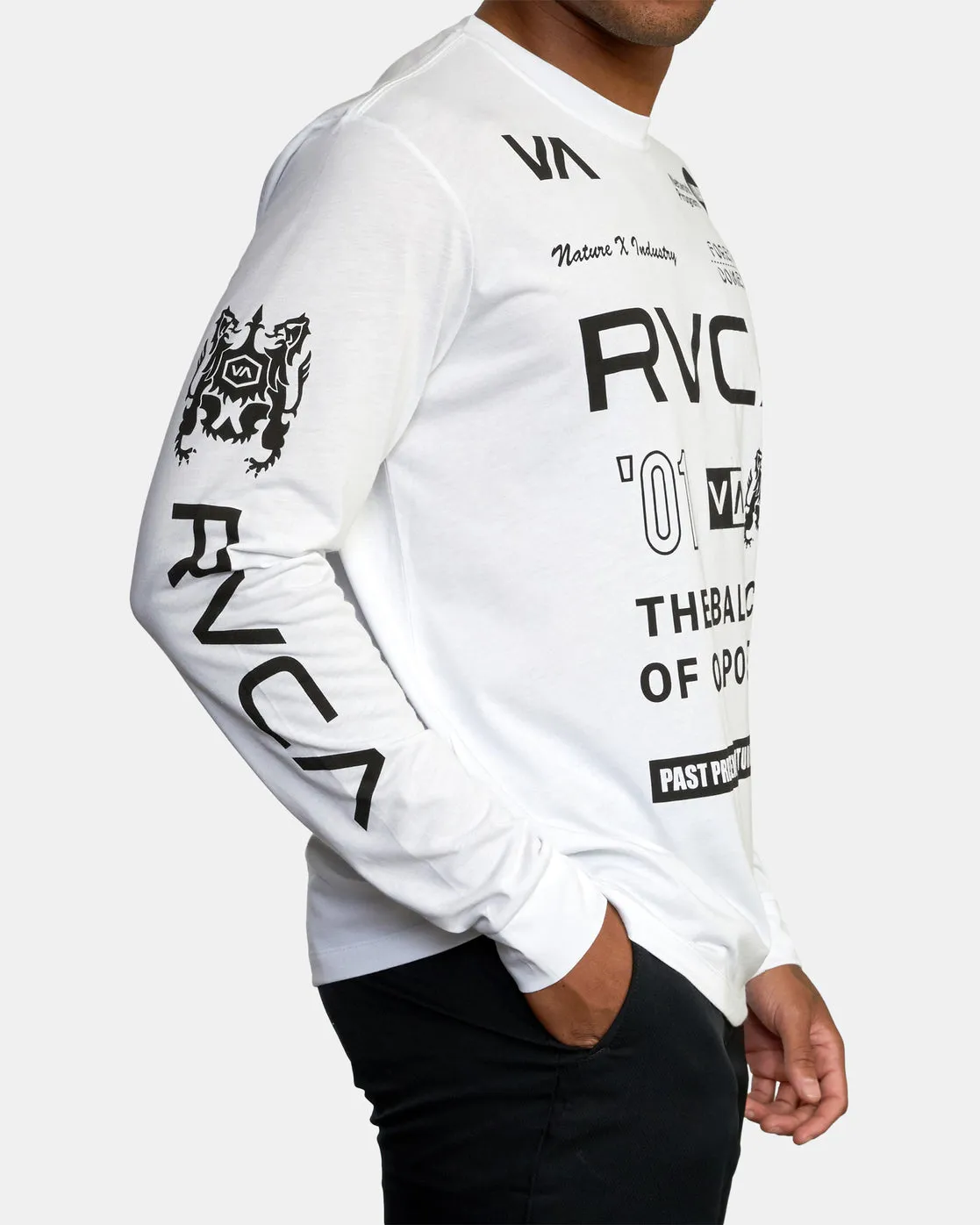 All Brand Long Sleeve Workout Shirt - White