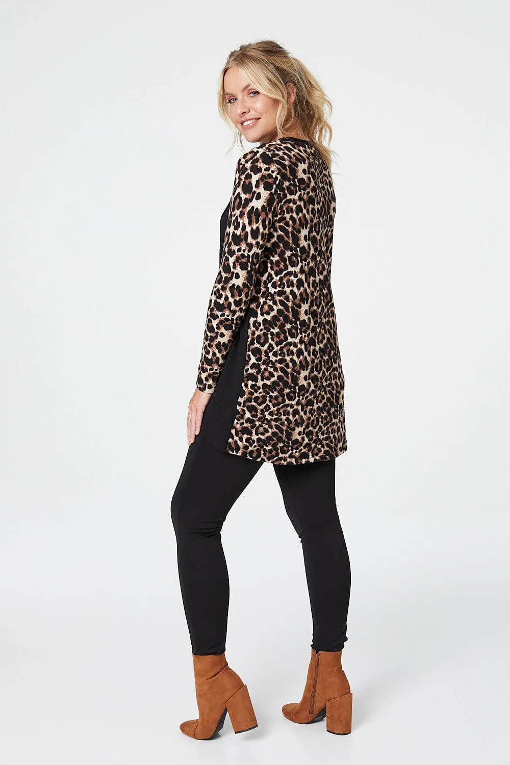 Animal Print Long Sleeve T-Shirt