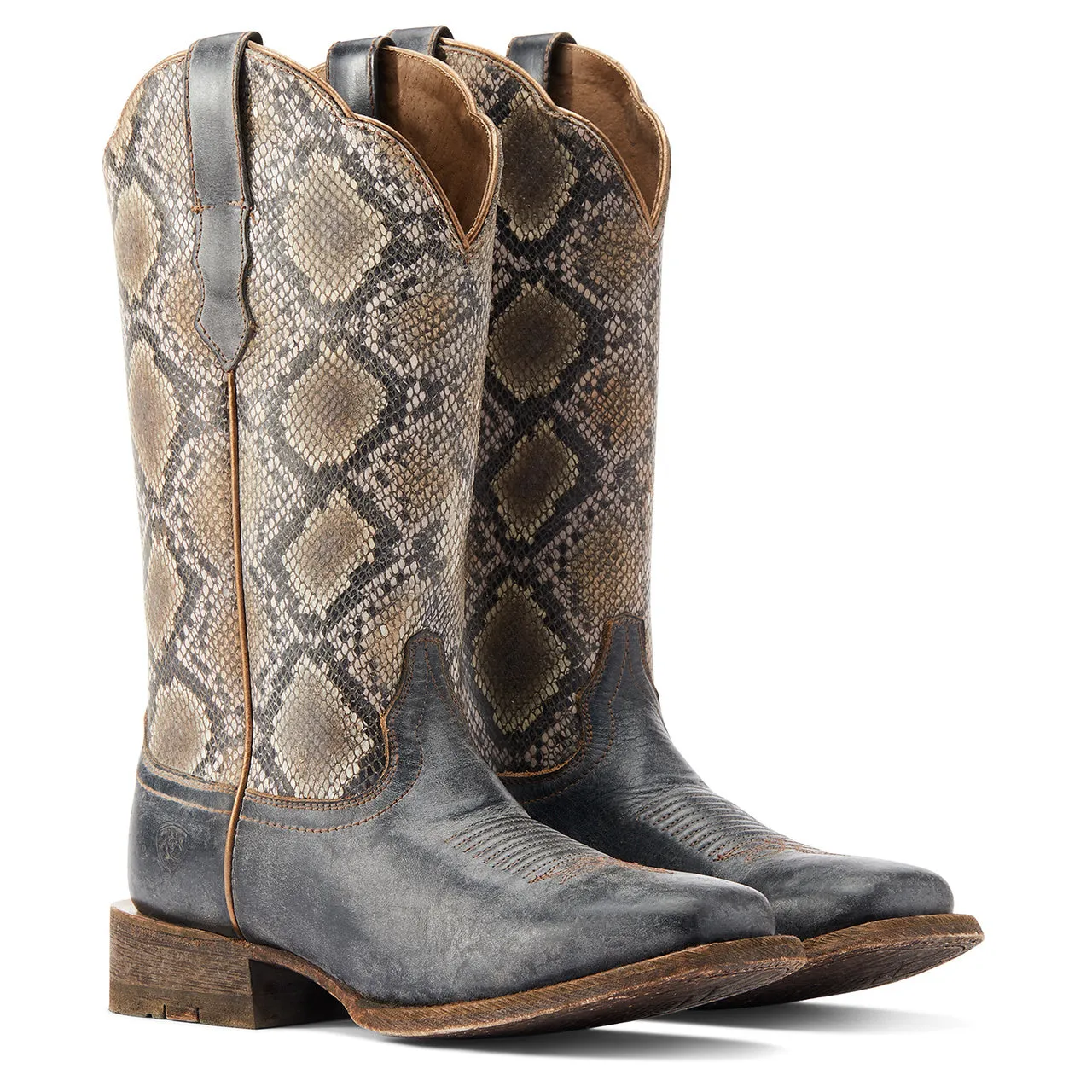 Ariat Women's Snake Print Frontier Farrah Boot