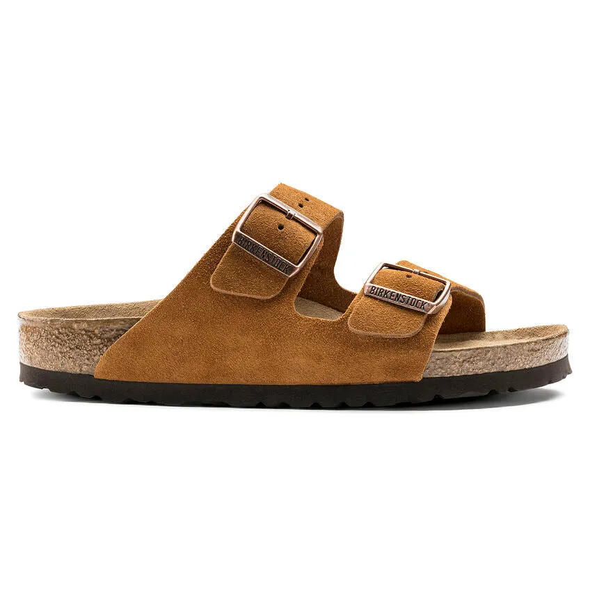 Arizona Soft Footbed Nubuck/Suede Leather - Mink