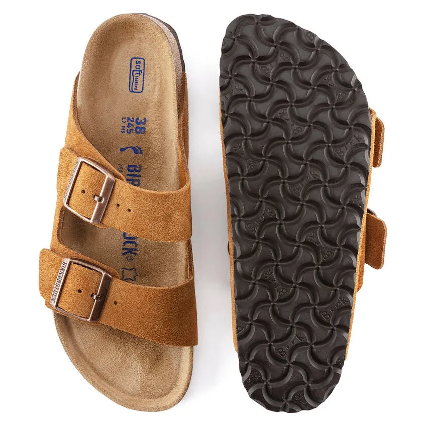 Arizona Soft Footbed Nubuck/Suede Leather - Mink