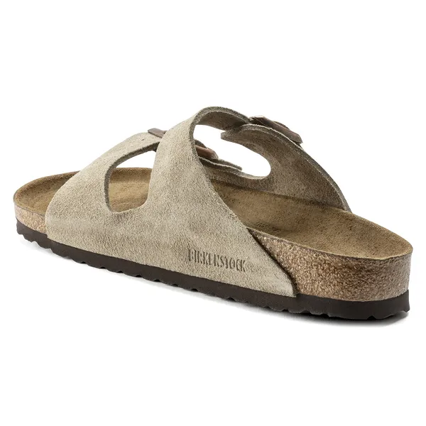 Arizona Soft Footbed Suede Leather - Taupe