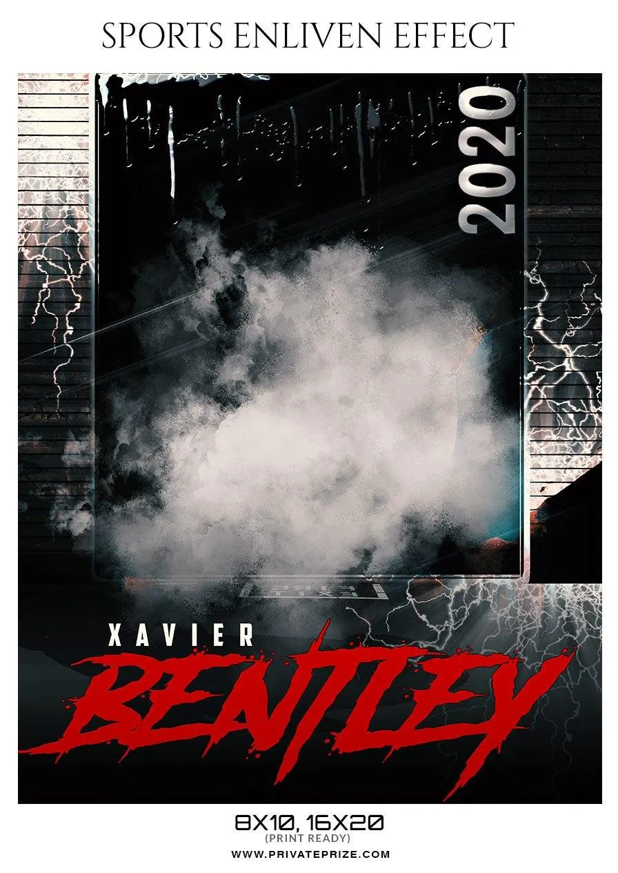 Bentley Xavier - Football Sports Enliven Effect Photography Template