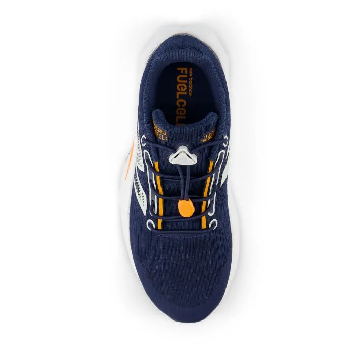 Big Boy New Balance Bungee FuelCell Propel v5 in Nb Navy/Sun Glow/Grey Matter