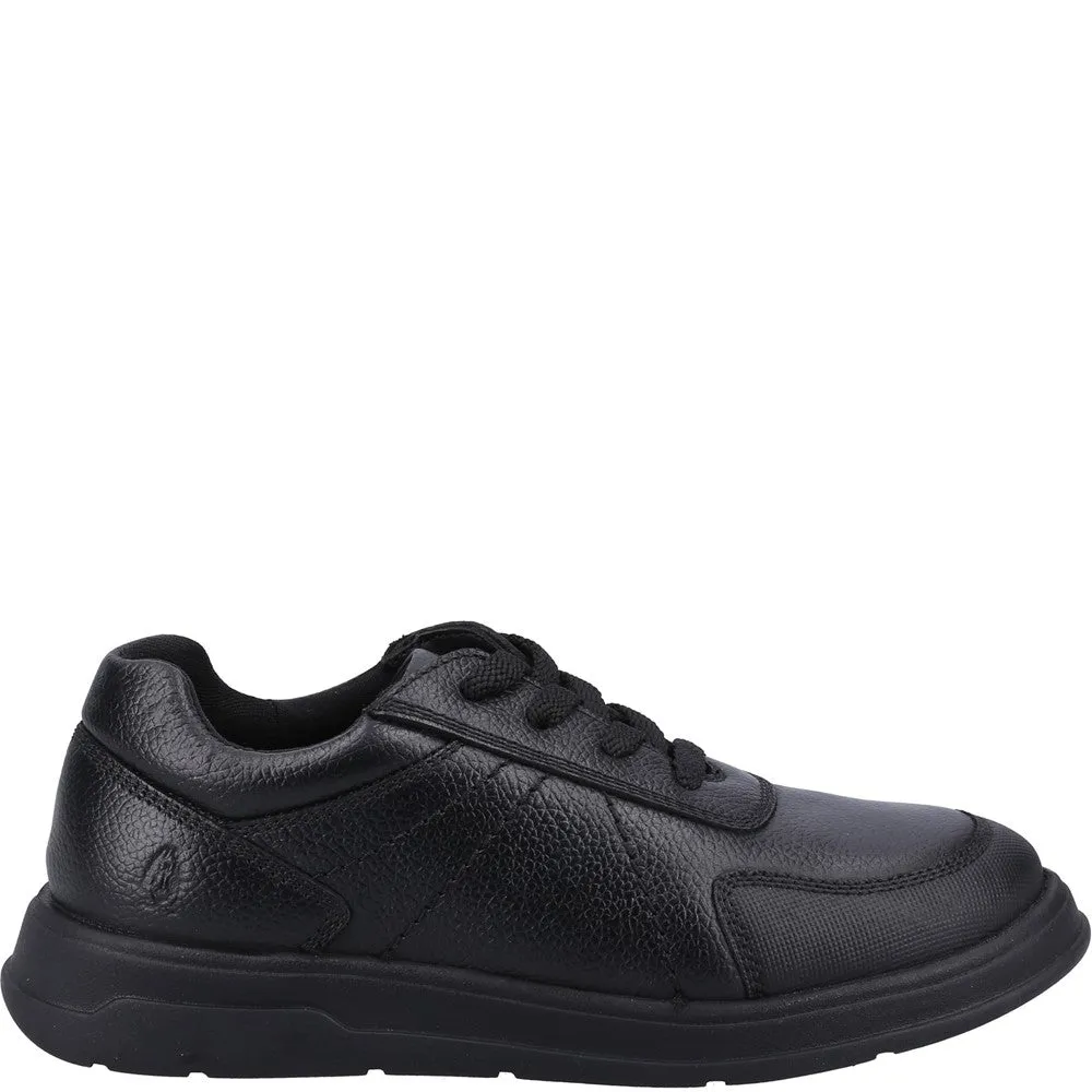 Black Robert Junior School Shoes