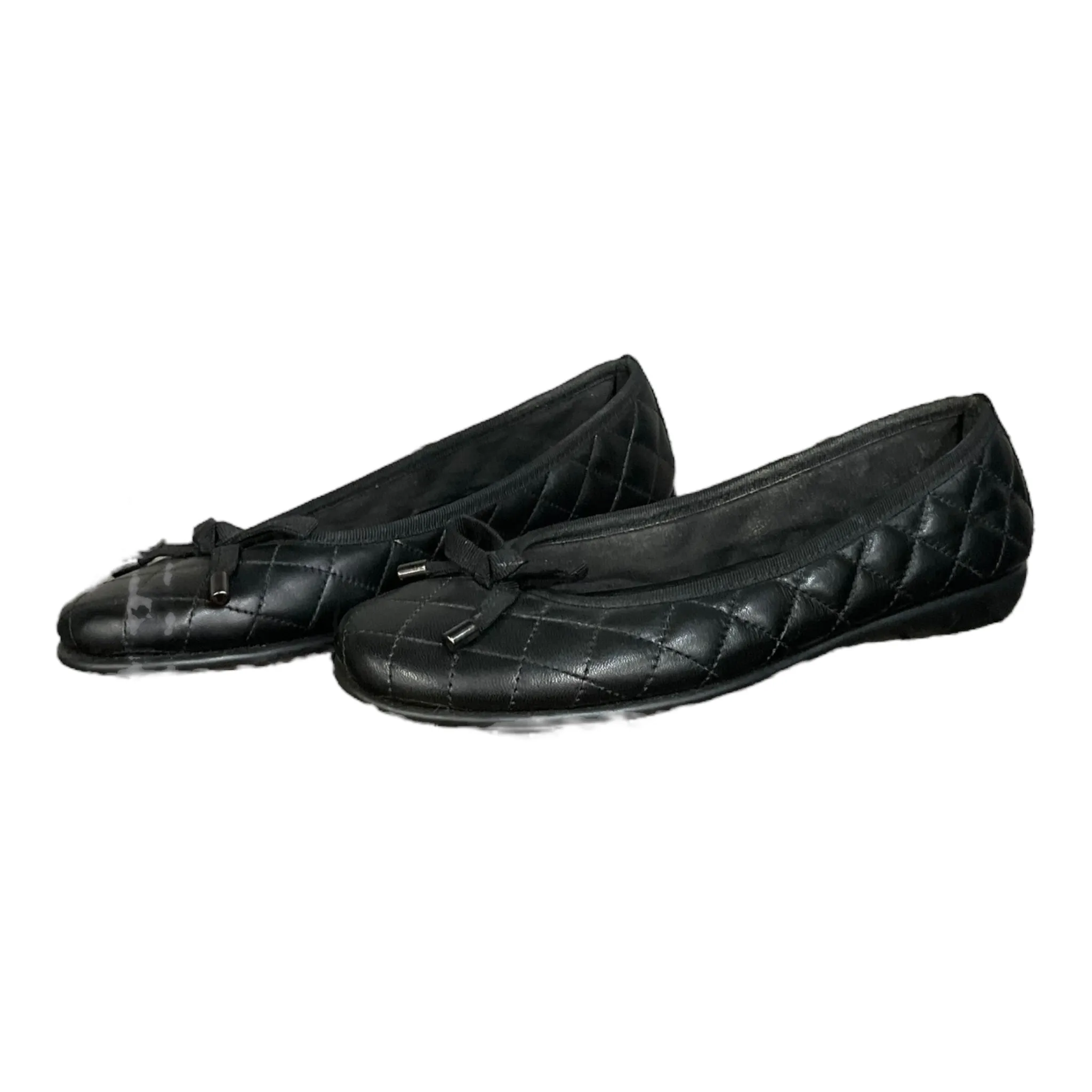 Black Shoes Flats Cmb, Size 6.5