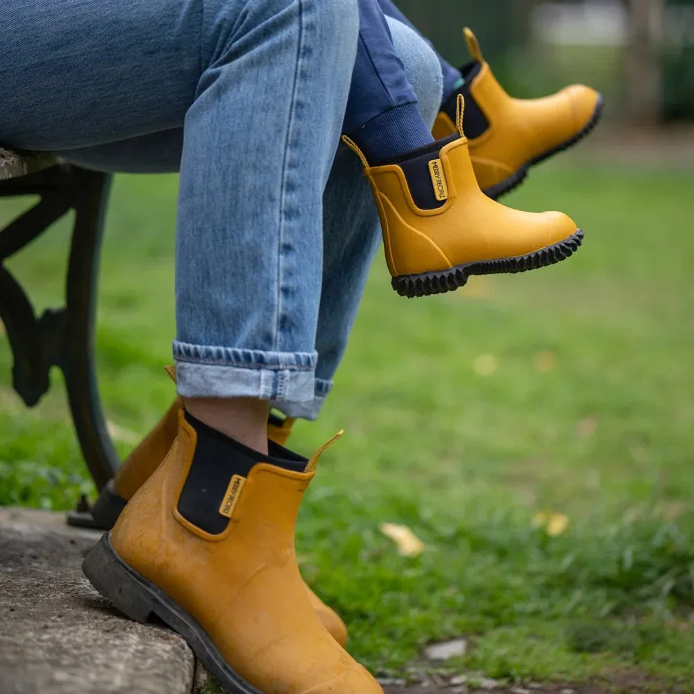 Bobbi Kids Wellington Boot // Mustard Yellow