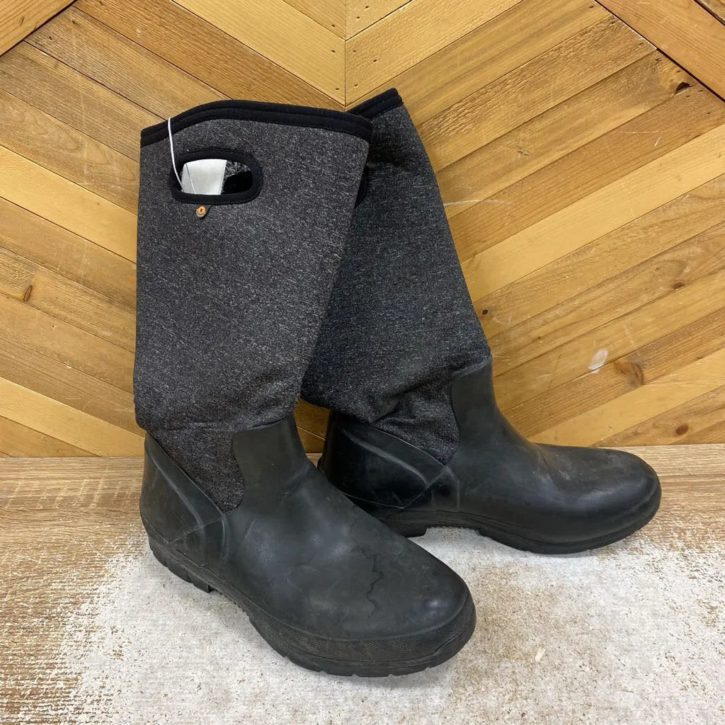 Bogs -Women's Waterproof Summit Boots- MSRP $124: Black/Grey-women-8