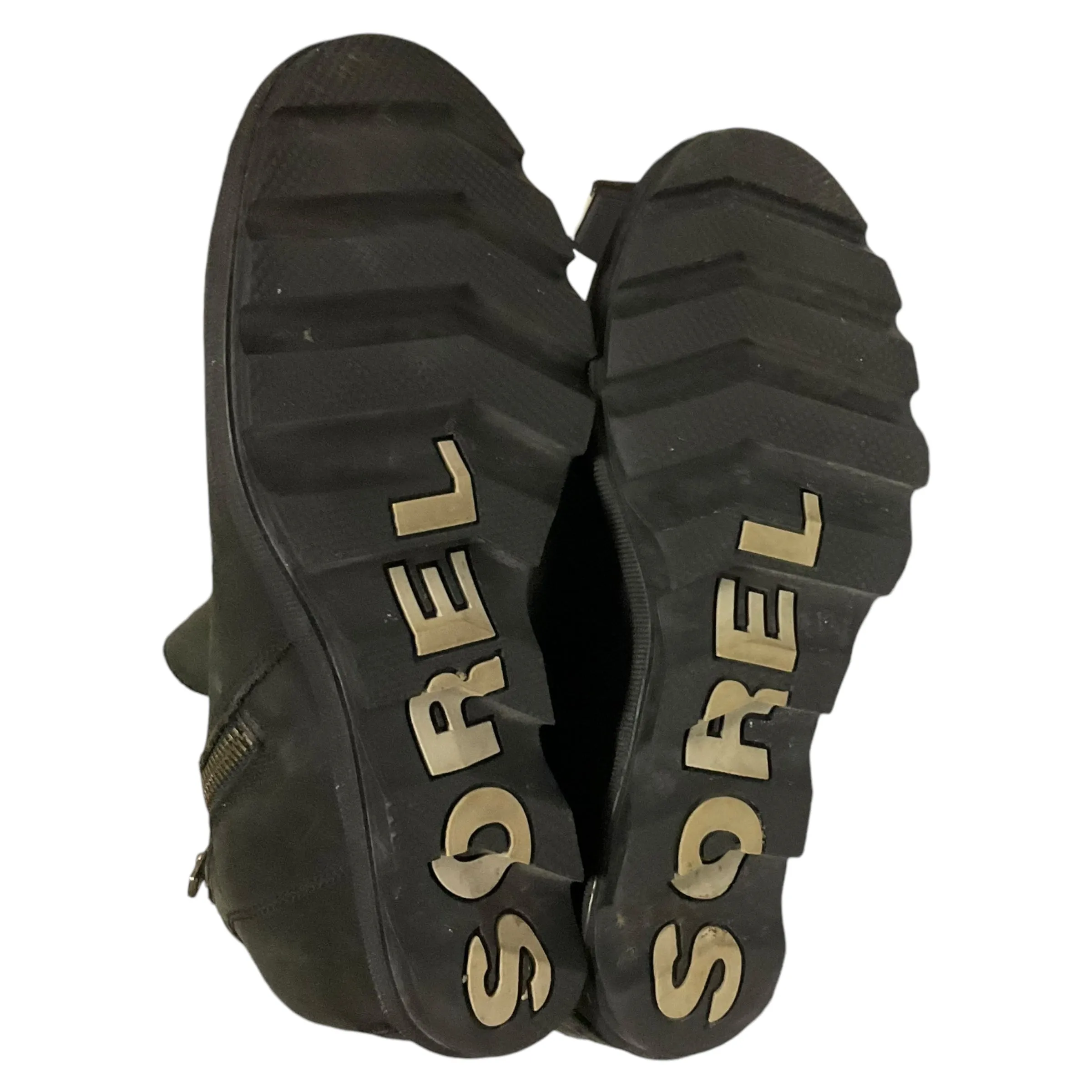 Boots Ankle Flats By Sorel In Black, Size: 8