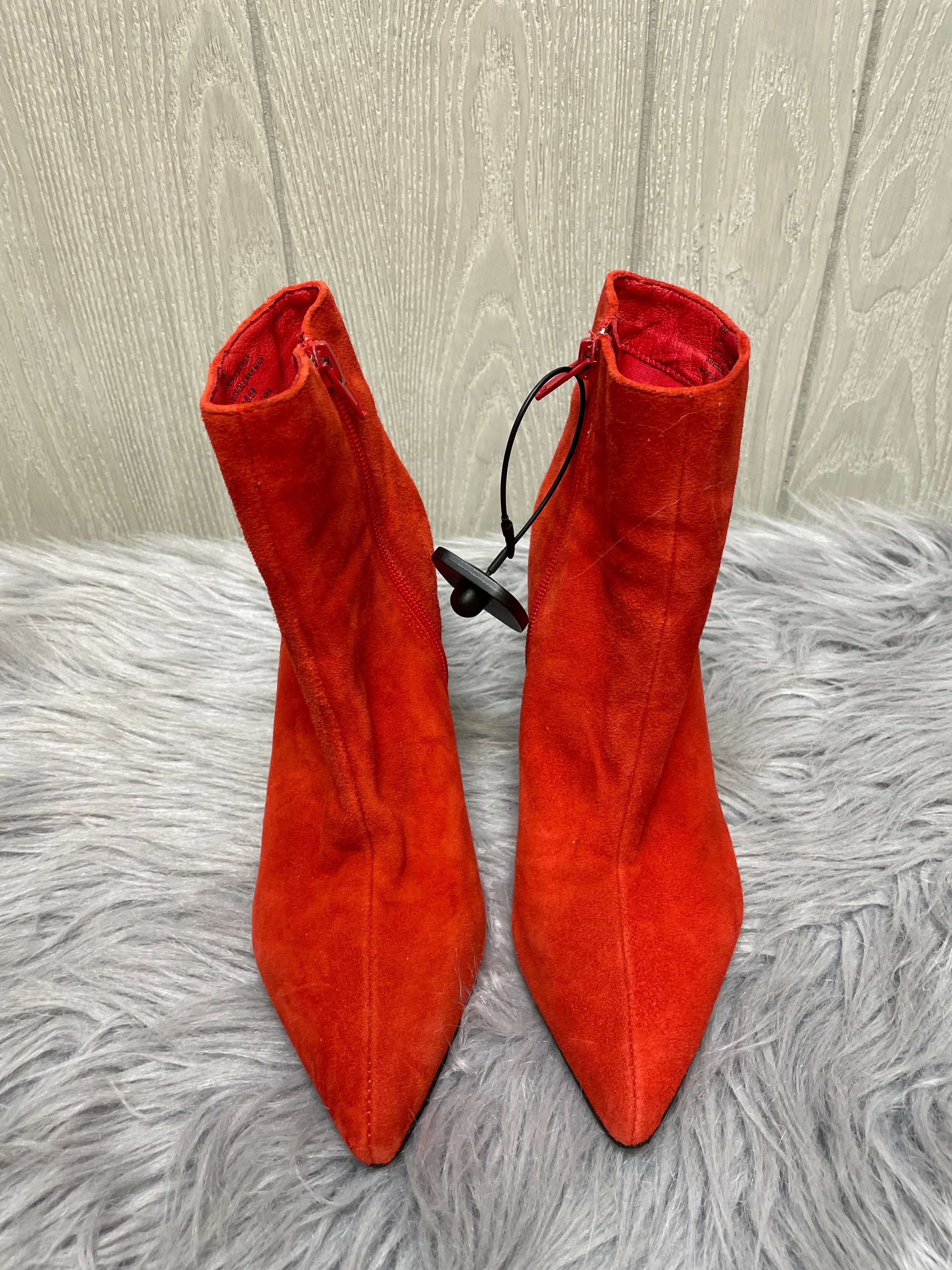 Boots Ankle Heels By Matisse In Red, Size: 6.5