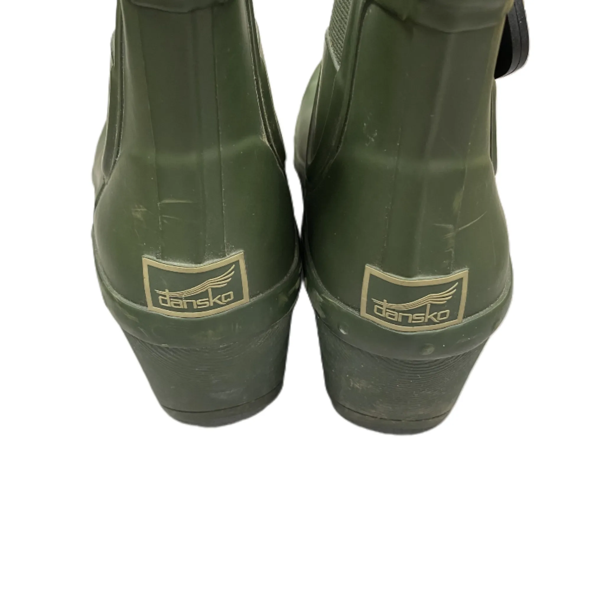 Boots Rain By Dansko In Green, Size: 8