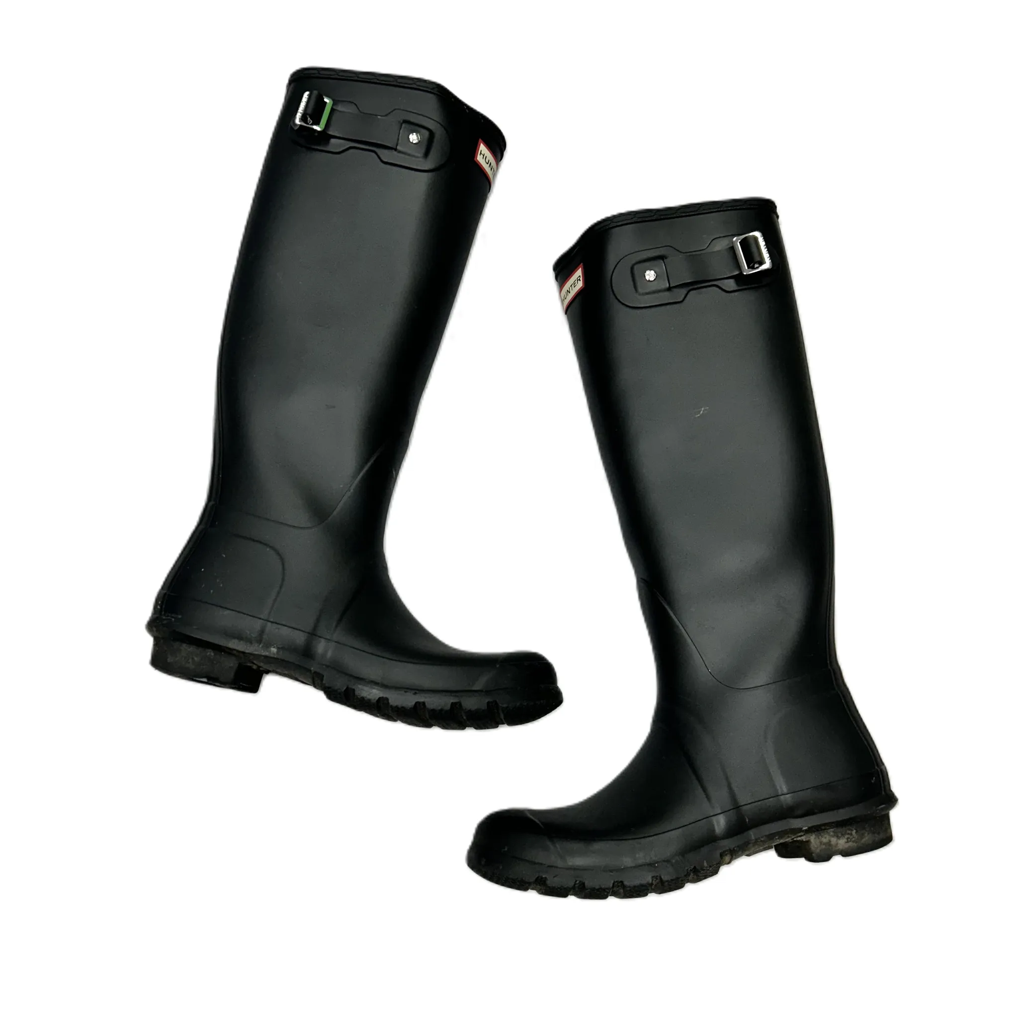 Boots Rain By Hunter In Black, Size: 8