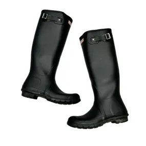 Boots Rain By Hunter In Black, Size: 8