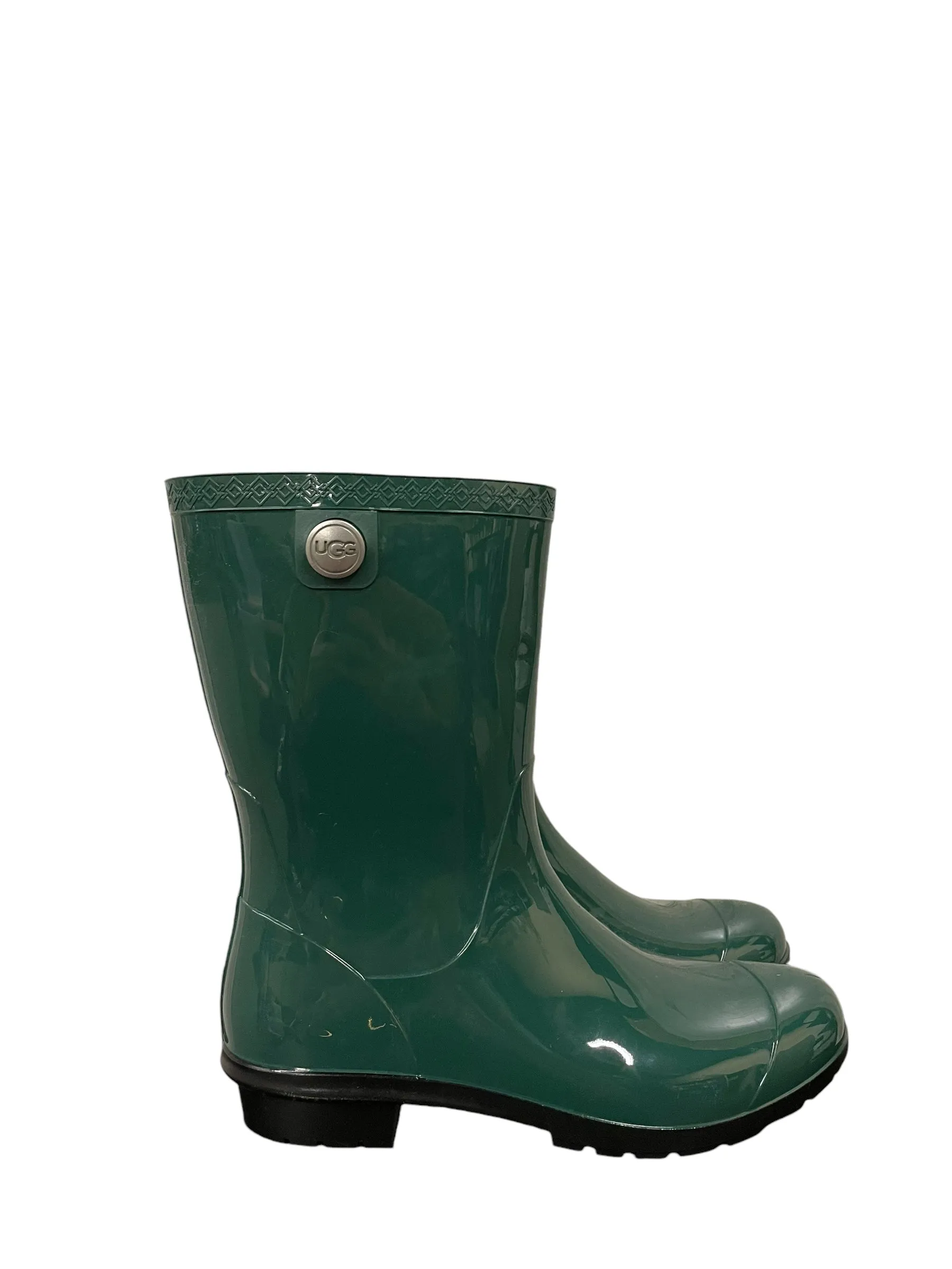 Boots Rain By Ugg In Green, Size: 9