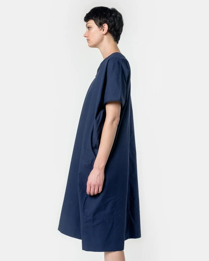 Caftan Dress in Navy