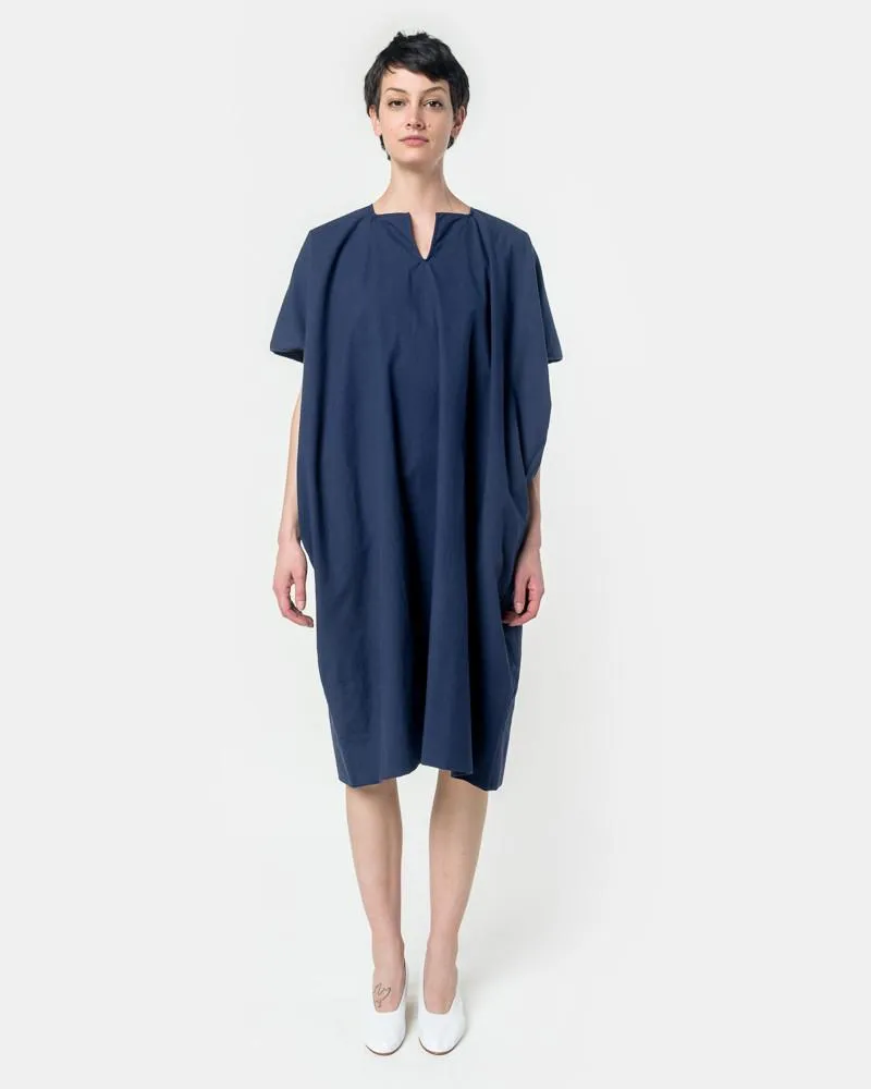 Caftan Dress in Navy