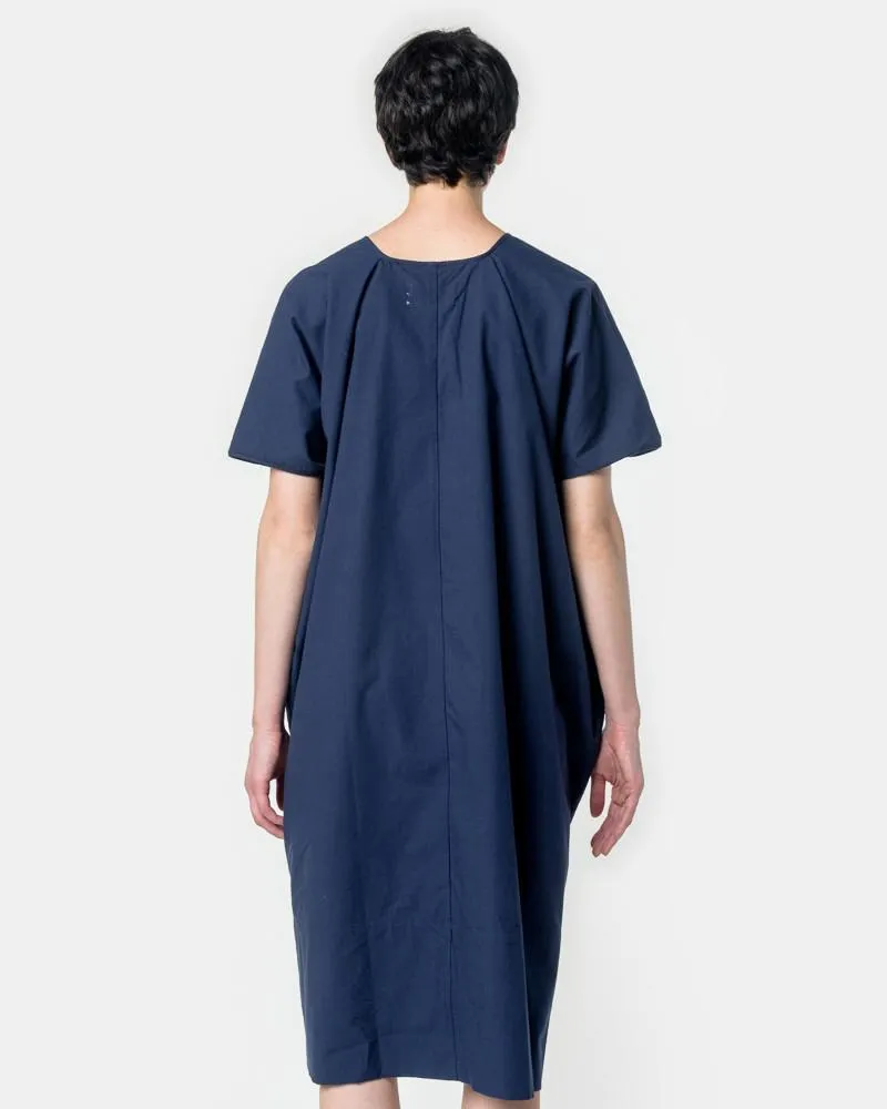 Caftan Dress in Navy