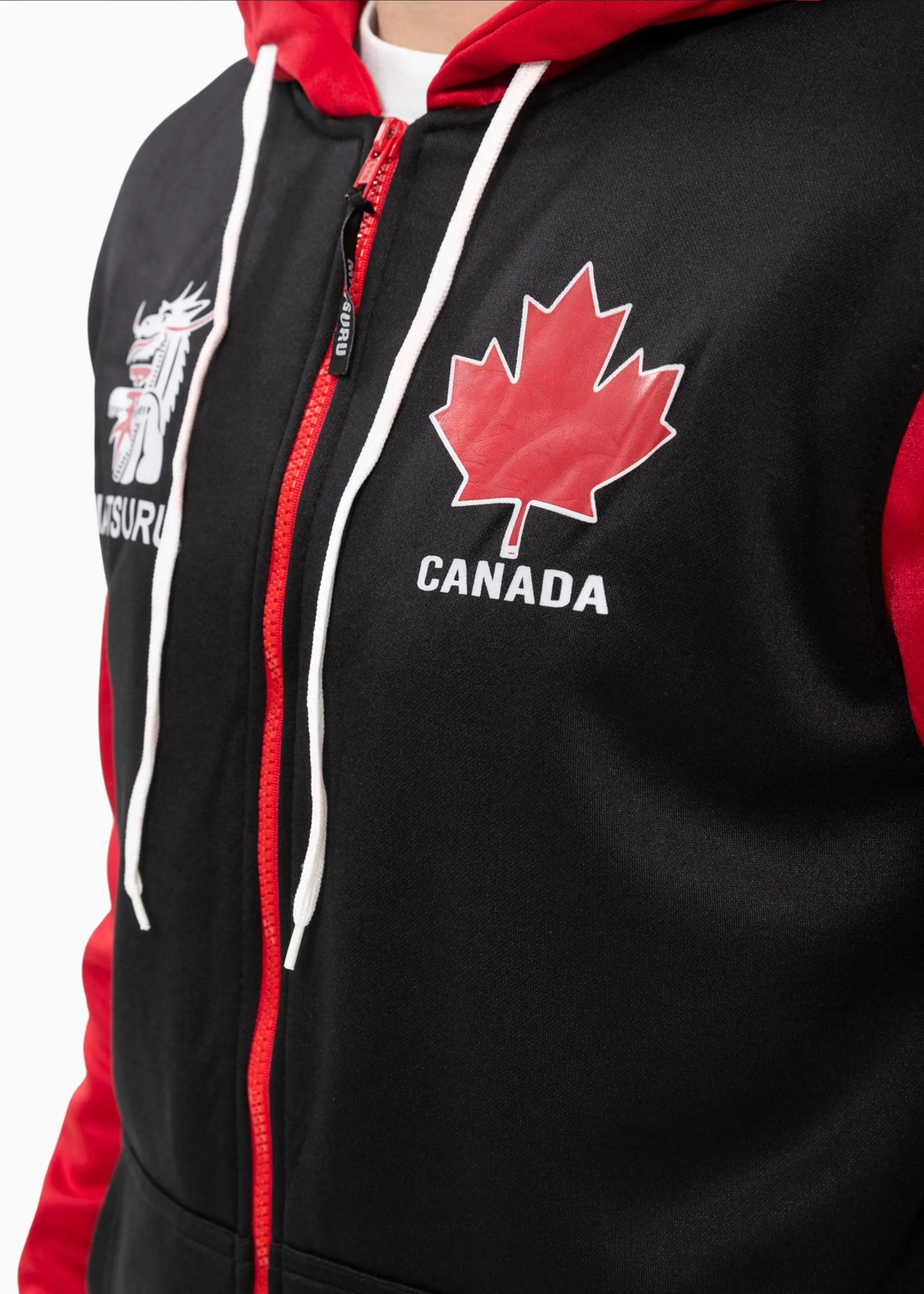 Canada Zipped Hoodie