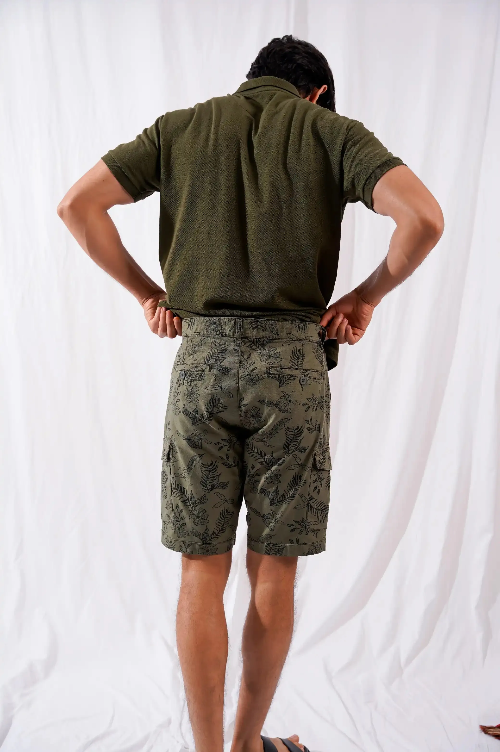 CARGO PRINTED SHORTS