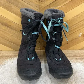 Columbia - Kids Winter lace Boots - MSRP $110: Black-children-2Y