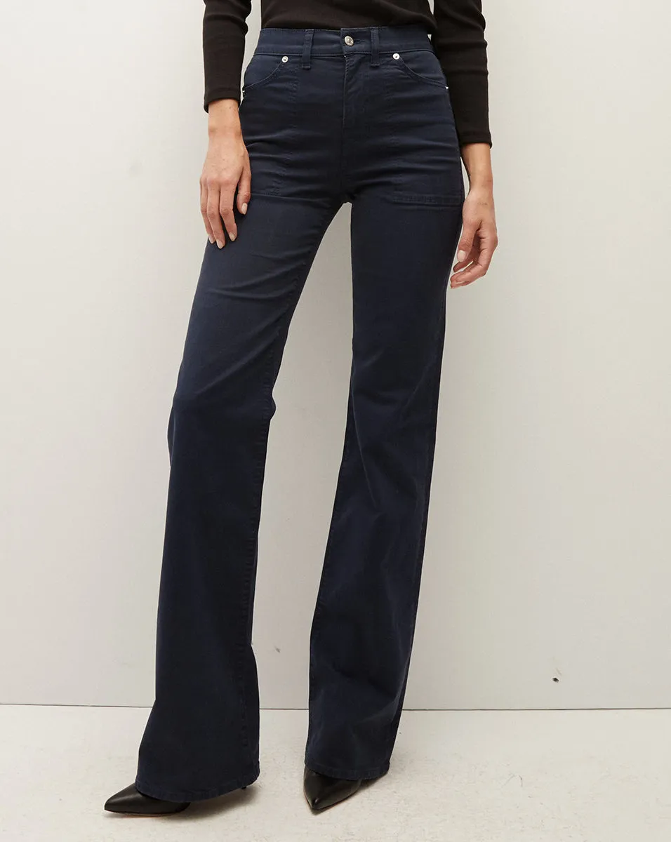 Crosbie Slim Wide-Leg Pant