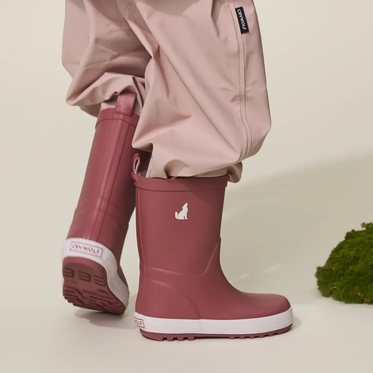 Crywolf Rain Boots - Rosewood - W24 Unboxed