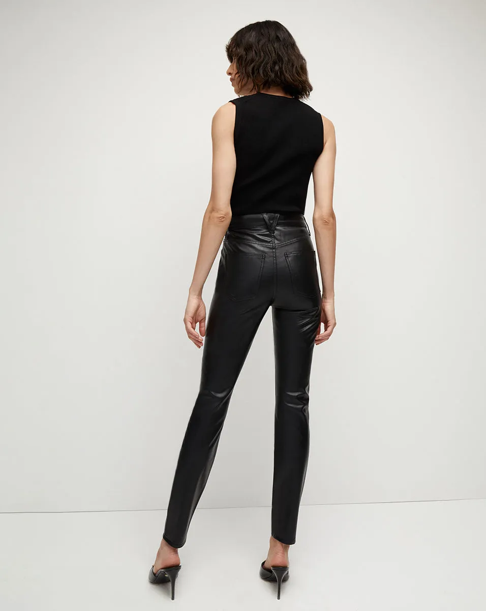 Debbie Skinny Vegan Leather Pant