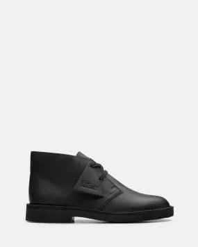 DESERT BOOT O KIDS Black Leather