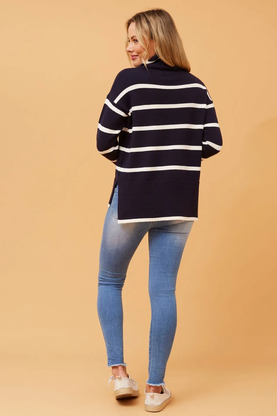 DORIS STRIPE KNIT JUMPER