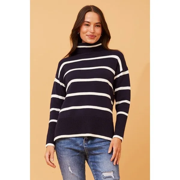 DORIS STRIPE KNIT JUMPER