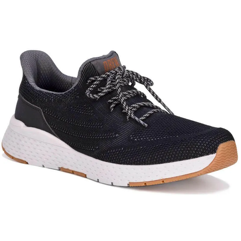 Drew Echo Men's Step-In Sneaker - Black Mesh Combo