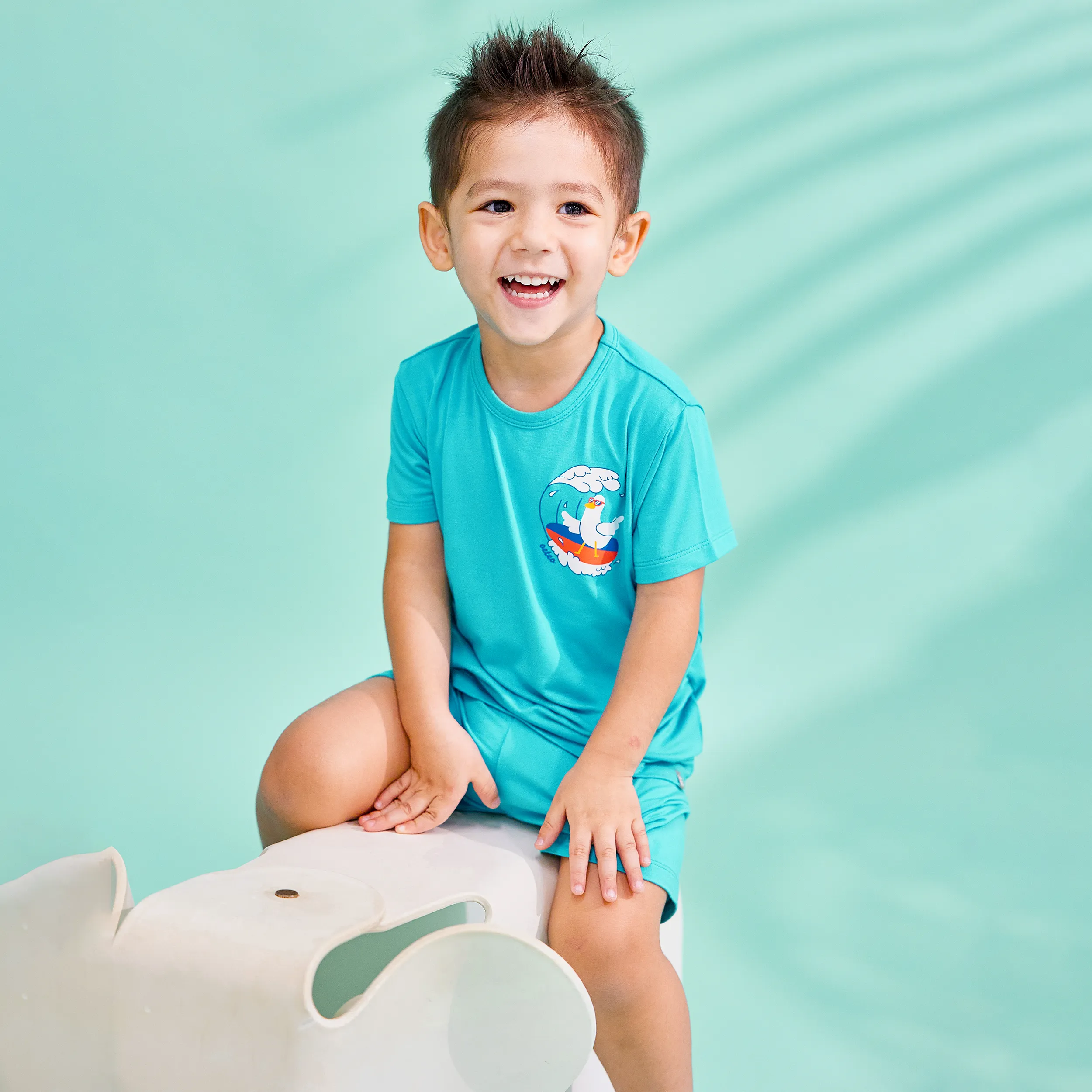 Duckie's Day Off Bamboo Kid Tee Set (Assorted Colours)