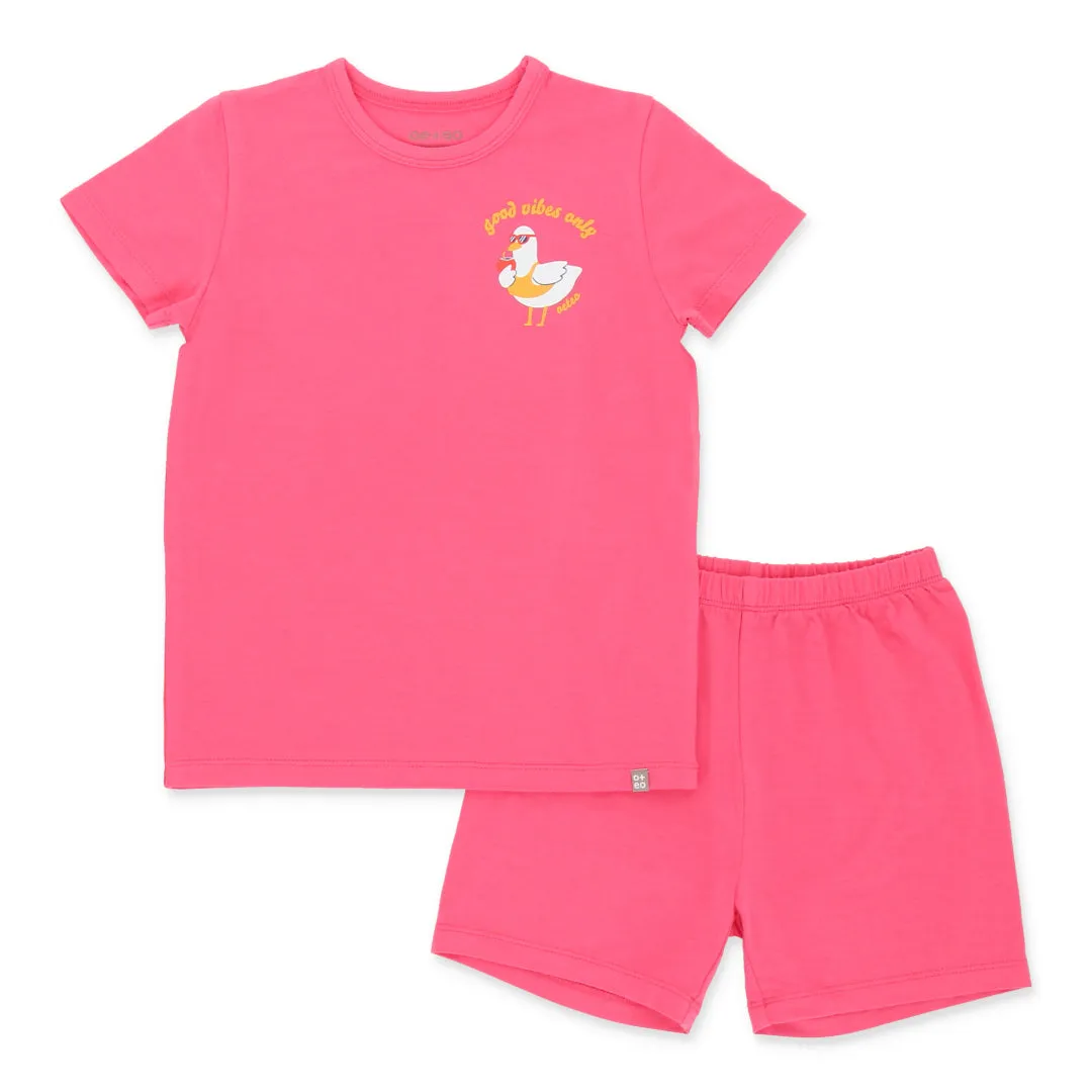 Duckie's Day Off Bamboo Kid Tee Set (Assorted Colours)