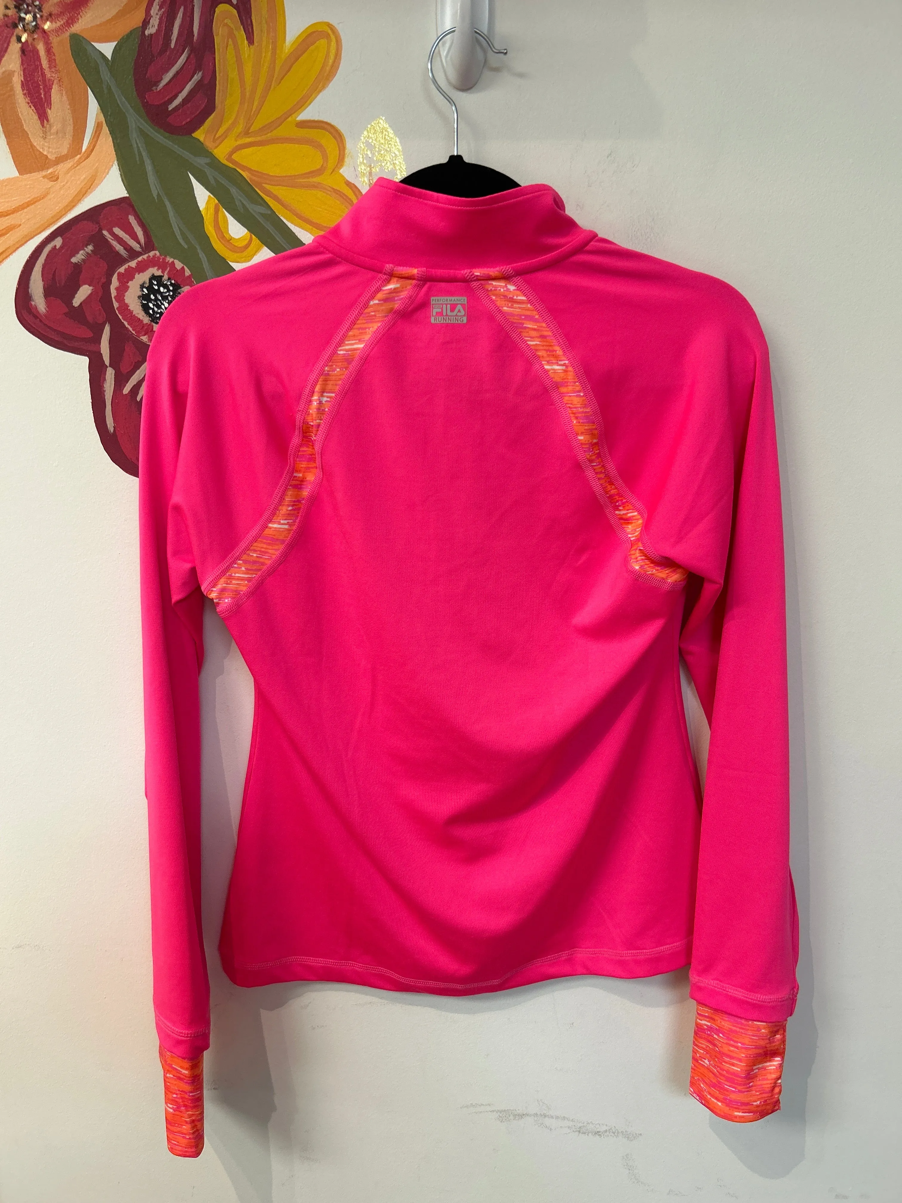 Fila Pink Running Pullover, S