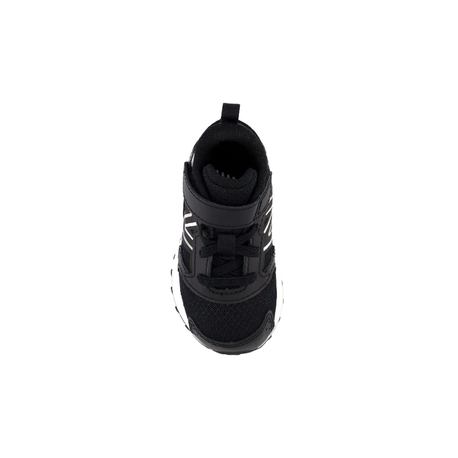 Fresh Foam 650 Bungee Lace with Top Strap Black/Metallic Silver (4c-10c)