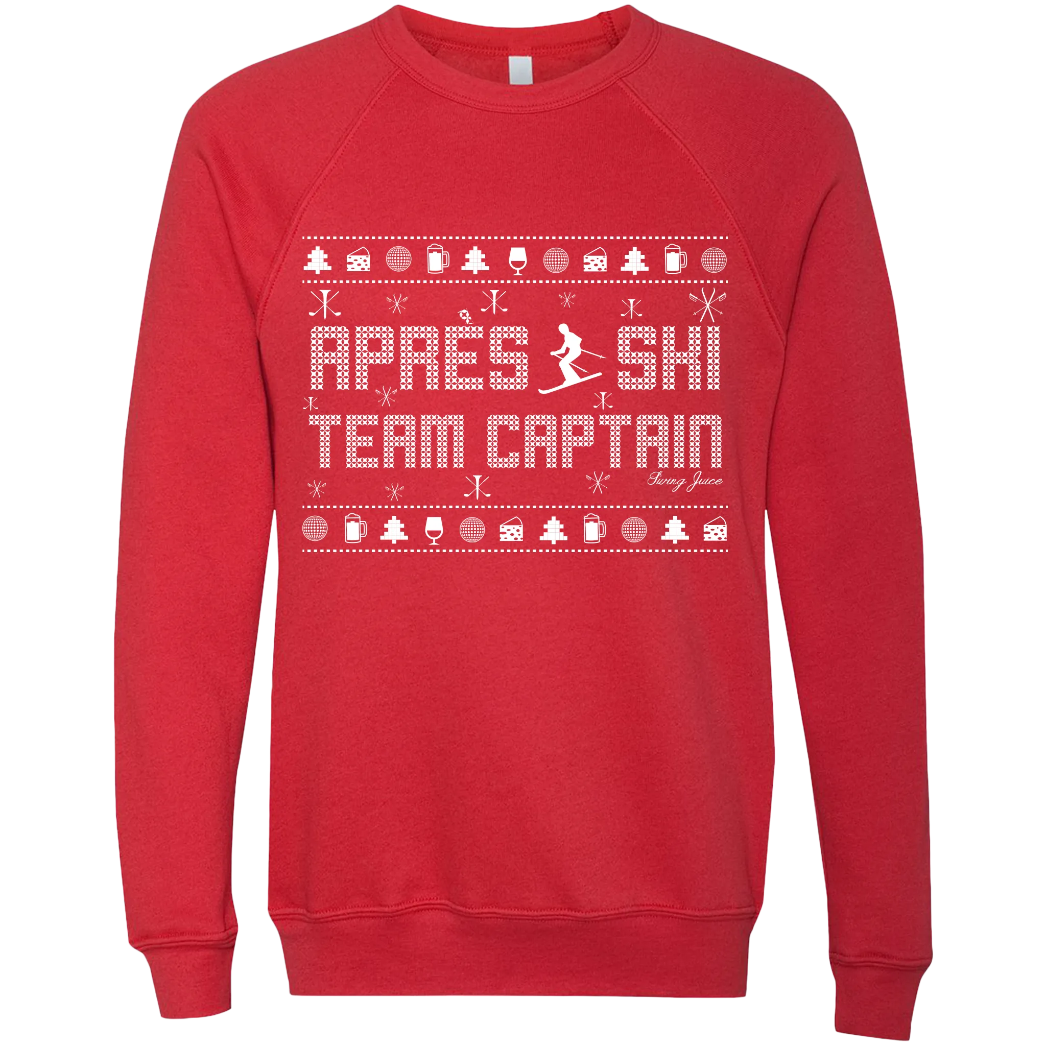 Golf Apres Ski Unisex Ugly Sweatshirt